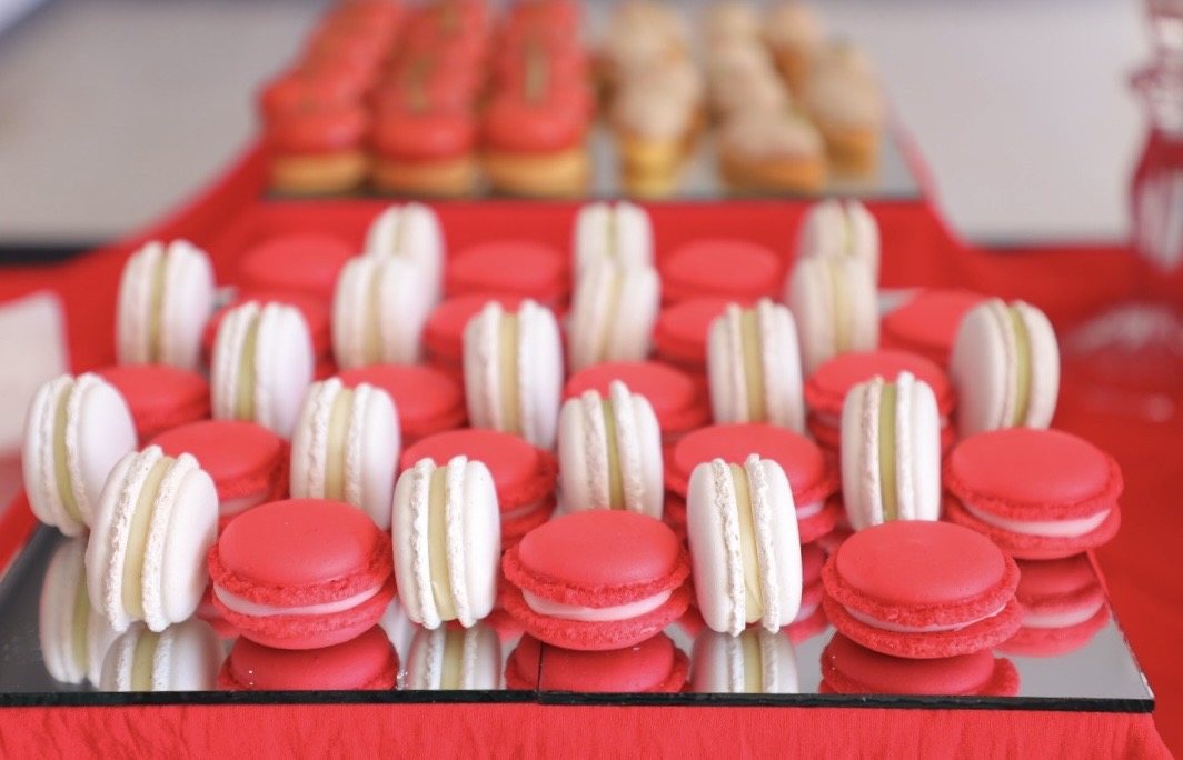 Buffet de macarons